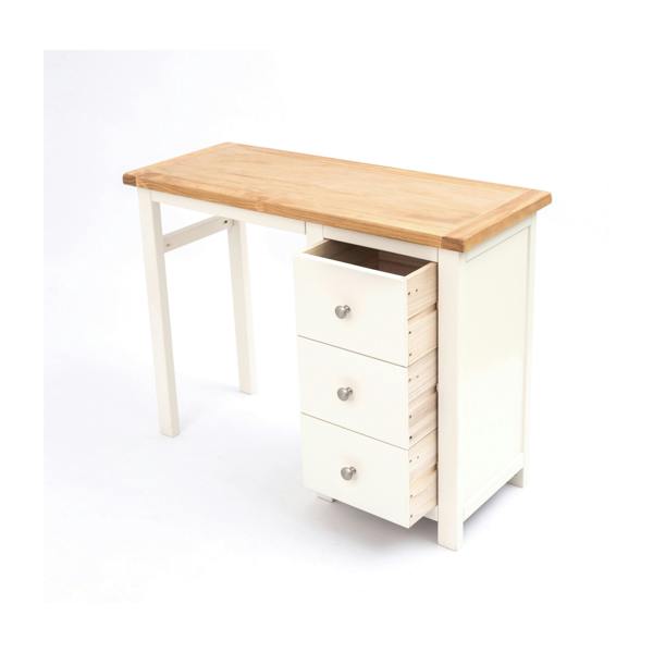 Cabinet Bits Maggiori 3 Drawer Dressing Table Set Chrome Knob