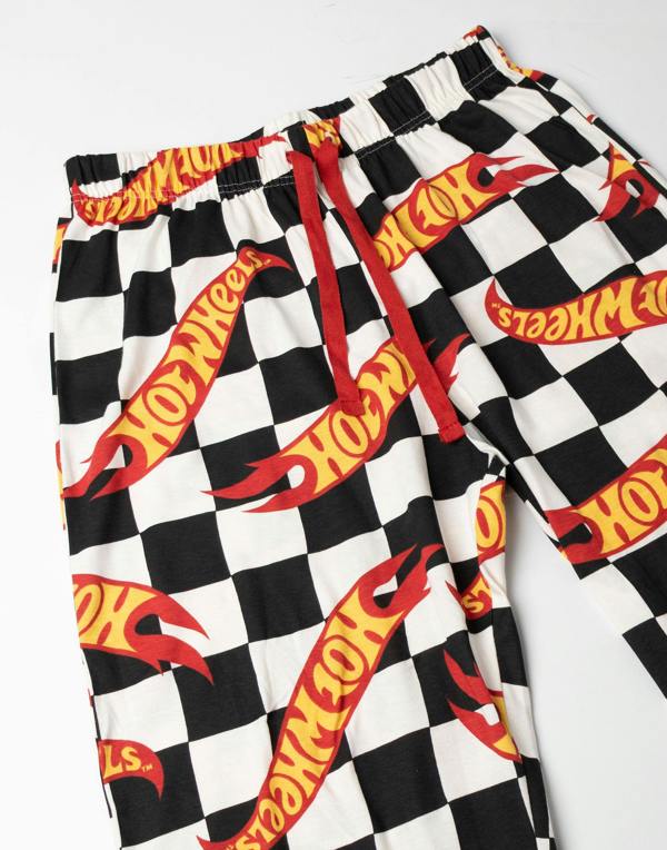 Hot Wheels Mens Multicoloured Logo Lounge Pants