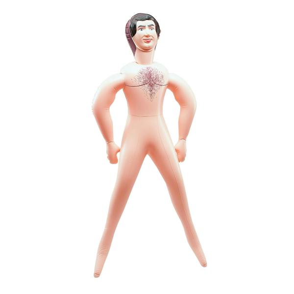 Bristol Novelty Blow Up Man - Beige - 