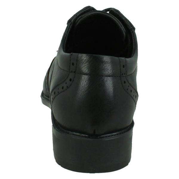 Spot On Boys Spot On Low Heel Lace Up Brogue School Shoes N1156