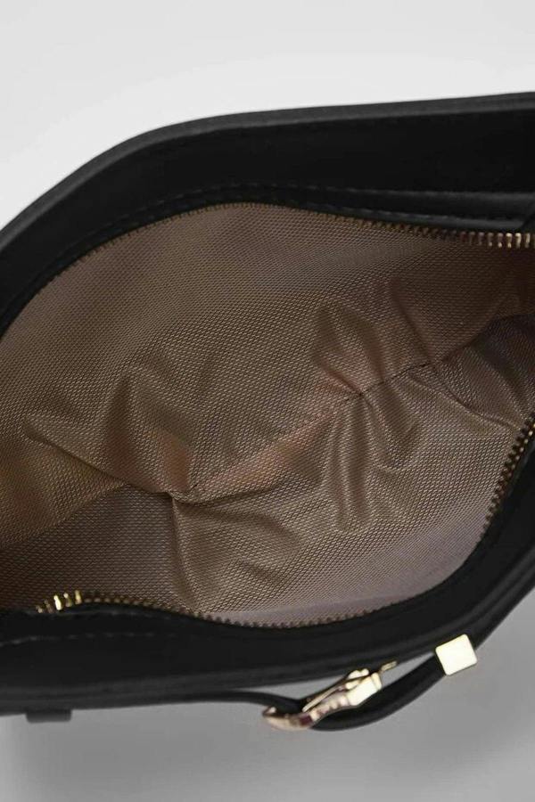 WOVCOR Women's Mini City Shoulder Bag with Buckle Detail