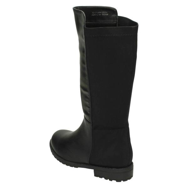Spot On Girls Spot On Mid Heel Calf Boots H5083