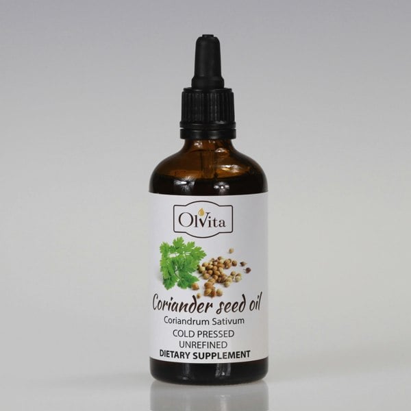 Ol'Vita Coriander Seed Oil | Dietary Supplement | Cold Pressed | Unrefined