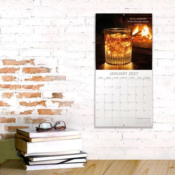 Whisky Calendar 2027, Wall Calendars, Month To View, Lifestyle, Gift