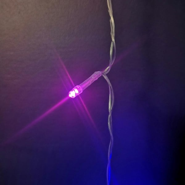 Samuel Alexander 20m Multi Function Battery Operated Rainbow LED Fairy Lights Christmas Decoration with Timer