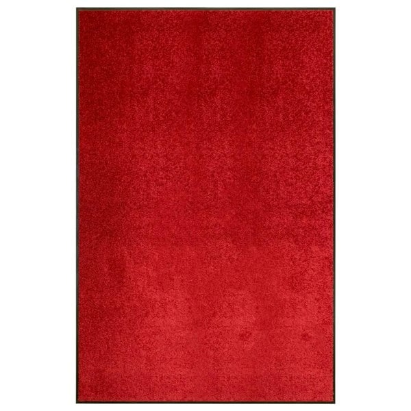 Berkfield Doormat Washable Red 120x180 cm