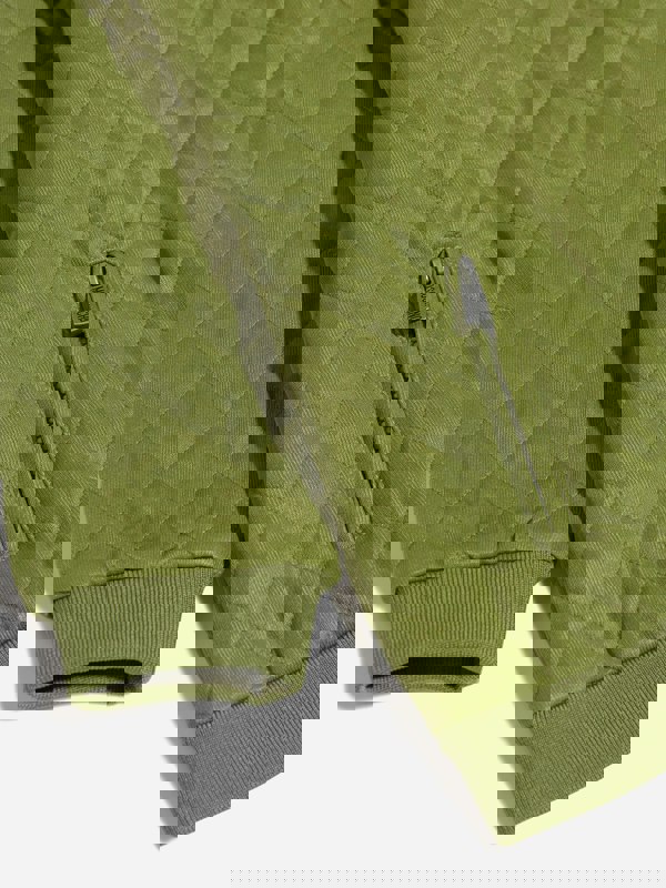 Moschino Kids Moschino Boys Quilted Sweatshirt in Green