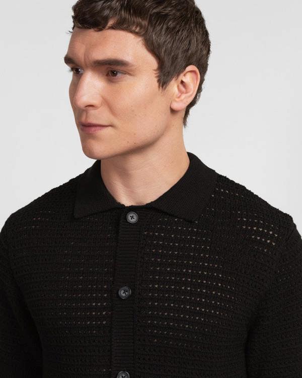 Steel & Jelly Acton - Chunky Knit Short Sleeve Shirt