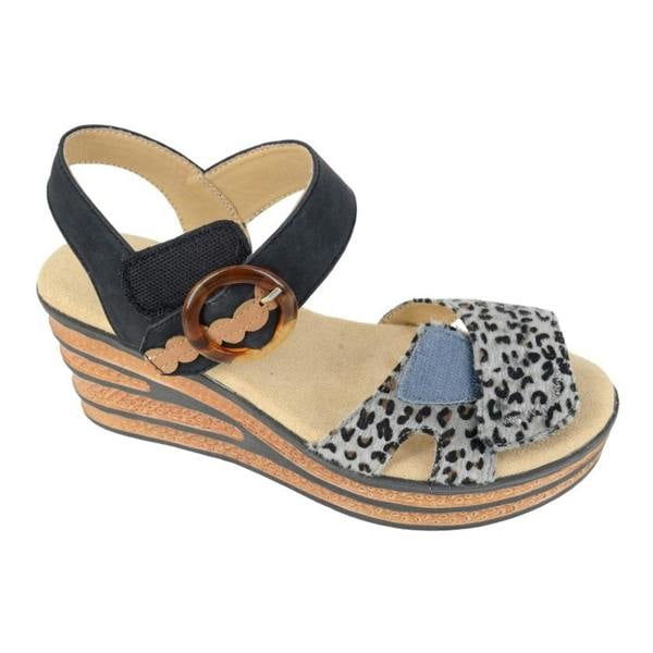 Cipriata Cipriata DANTA Womens Ankle Strap Sandals Black
