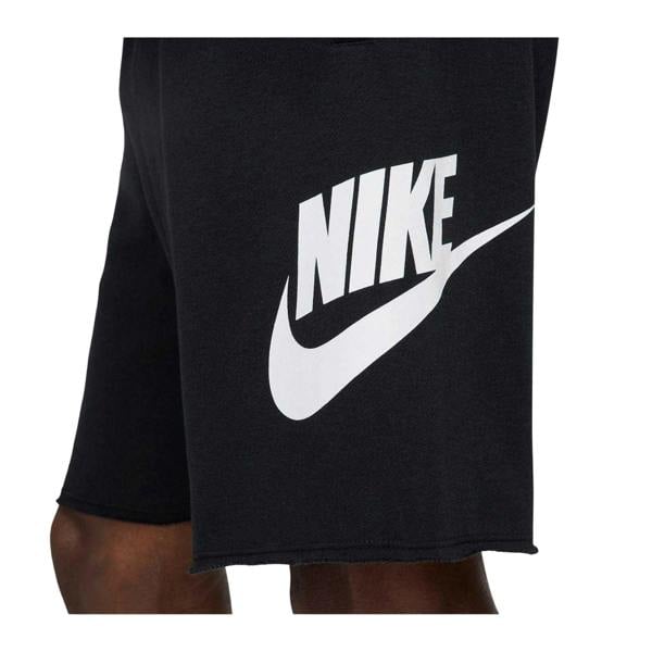 Nike Mens Club Alum Shorts - Black/White - 
