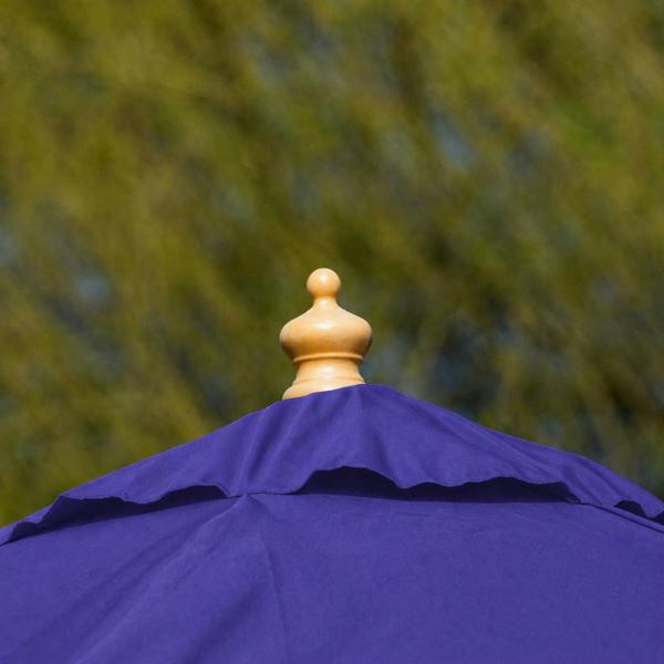 The Garden Marketplace 3m Premium Hardwood Garden Parasol Umbrella
