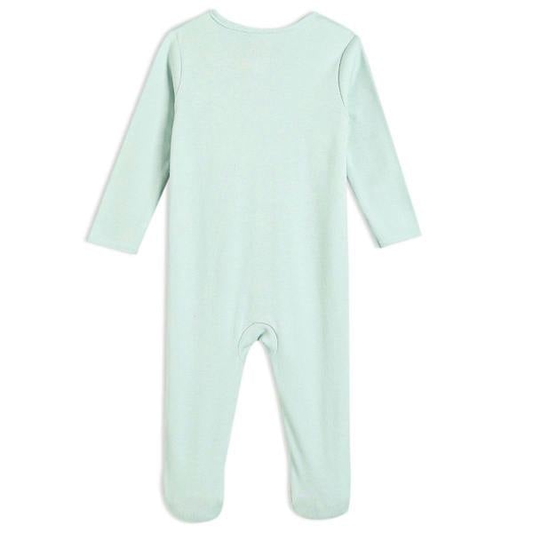 Baby Unisex 2pk Animal Printed Sleepsuits, Multicolour - Minicuddles