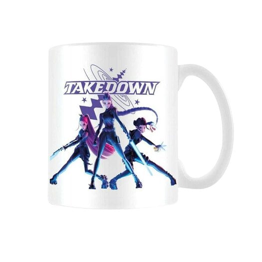 K-Pop Demon Hunters Takedown Mug - White