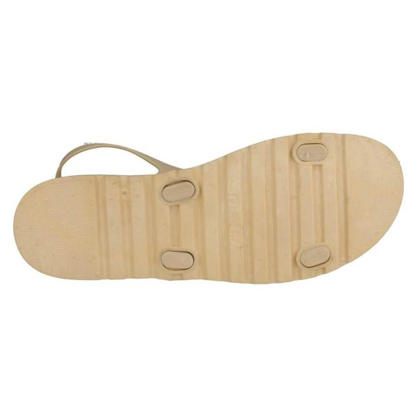 Spot On Ladies Spot On Low Slingback X Vamp Sandal