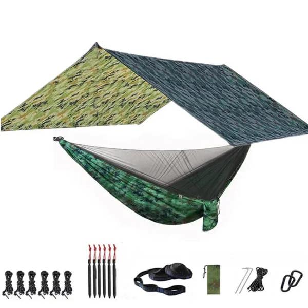 OLPRO Portable Hammock with Canopy & Bug Net
