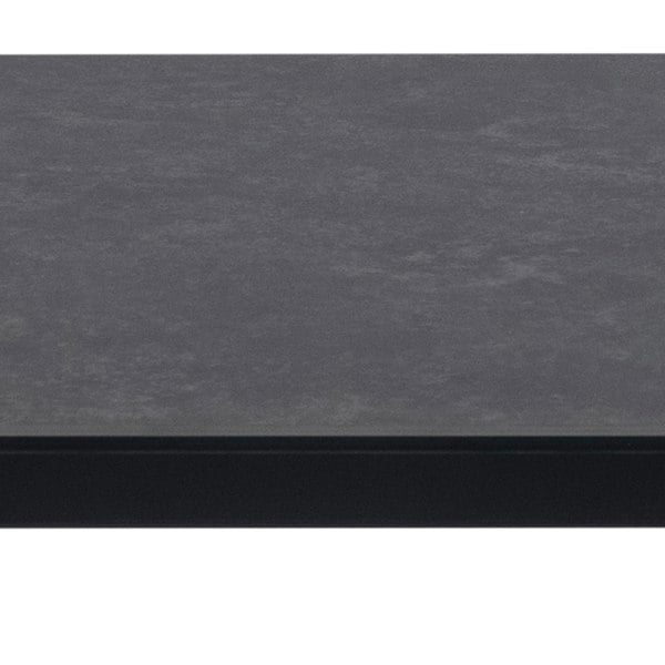 Furniture To Go Brentford Matt Black Ceramic Dining Table