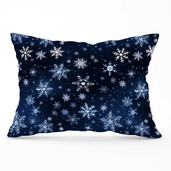 Warren Reed Dreamy And Magical Snowflake Cushions