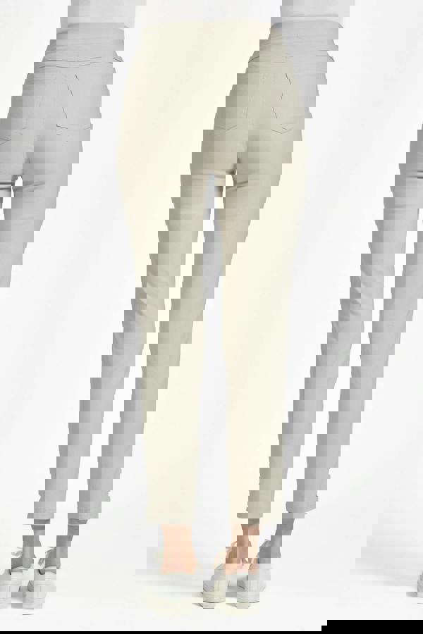 Mudflower Eyelet Detailed Bengaline Stretch Trousers