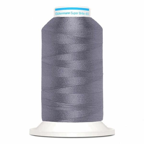 Gutermann Super Brite Polyester 40 Embroidery Thread 1000m Polyester Thread Suitable For Embroidery