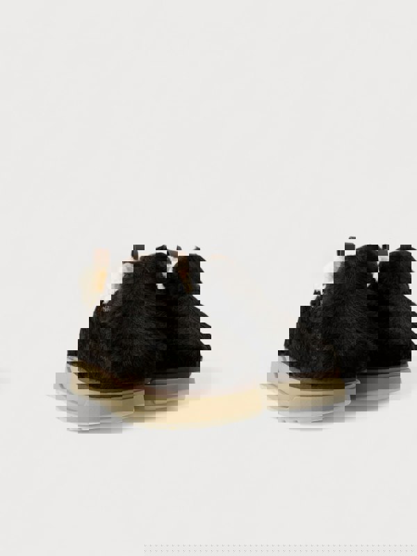 Amiri Faux Fur Malibu Boot Black - Womens