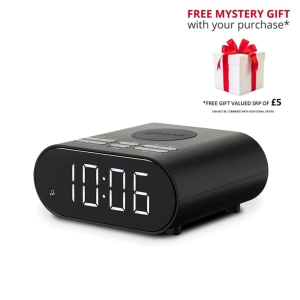 Roberts Ortus Charge FM RDS Alarm Clock Radio - Free Gift RRP £5!