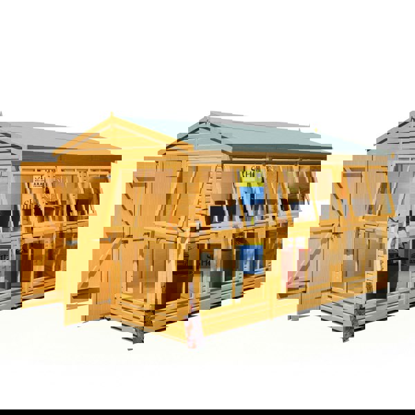 8x12 Sunhut Potting Shed with double doors - Best Shed