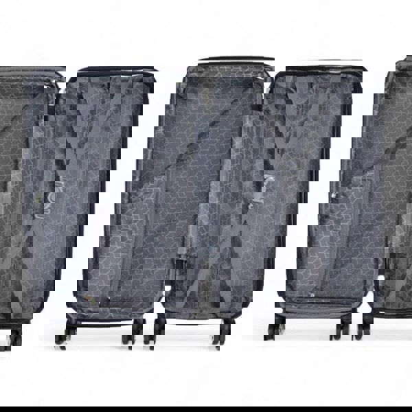 Snowball Hard Shell Luggage Set 8 Spinner Wheels ABS Suitcase