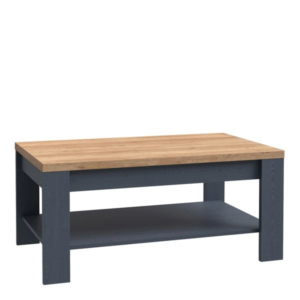 Furniture To Go Bohol Coffee Table in Navy/Riviera Oak
