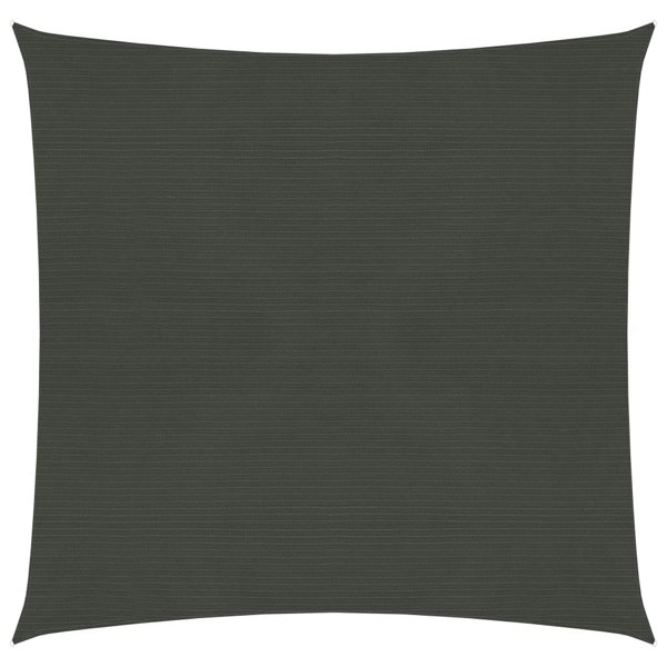 Berkfield Sunshade Sail 160 g/m�__ Anthracite 3x3 m HDPE