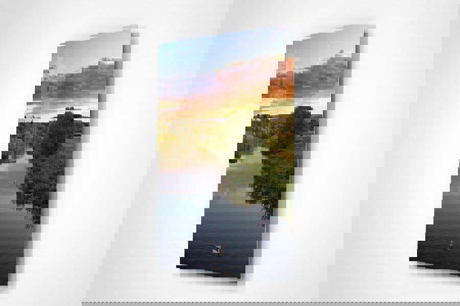 Fladbury river Avon landscape picture