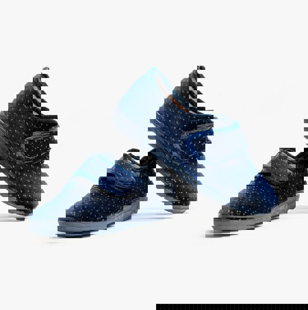 Lotus JANET Womens Slippers Navy