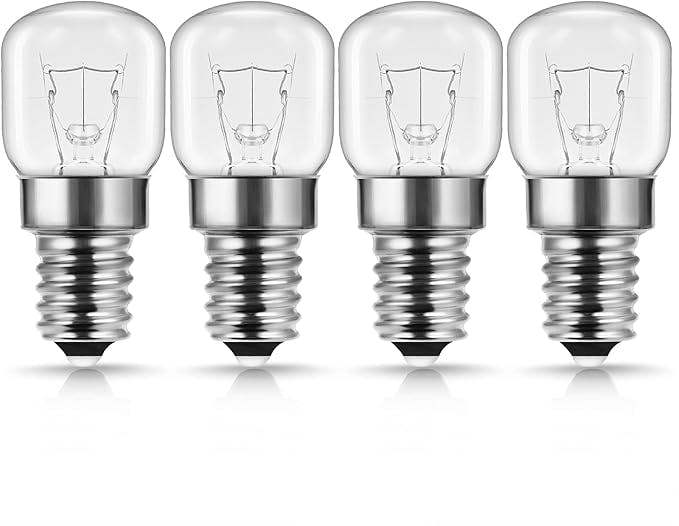 Eveready 10 x Eveready 25w SES E14 Oven Pygmy Light Bulbs