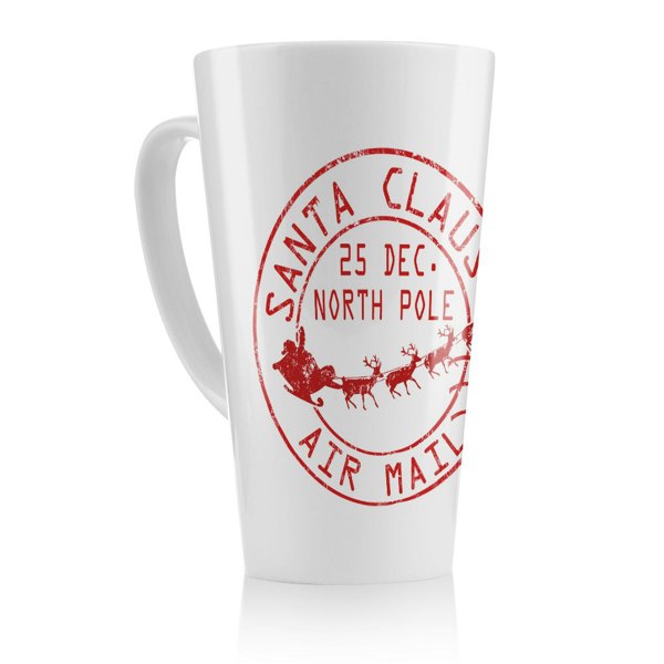Benjamin Tate Design Santa Claus Air Mail Dining Latte Mug