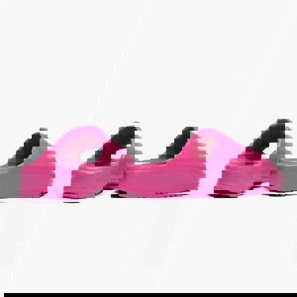 Lacoste CROCO 2.0 Womens Cushioned Sliders Pink/Off White