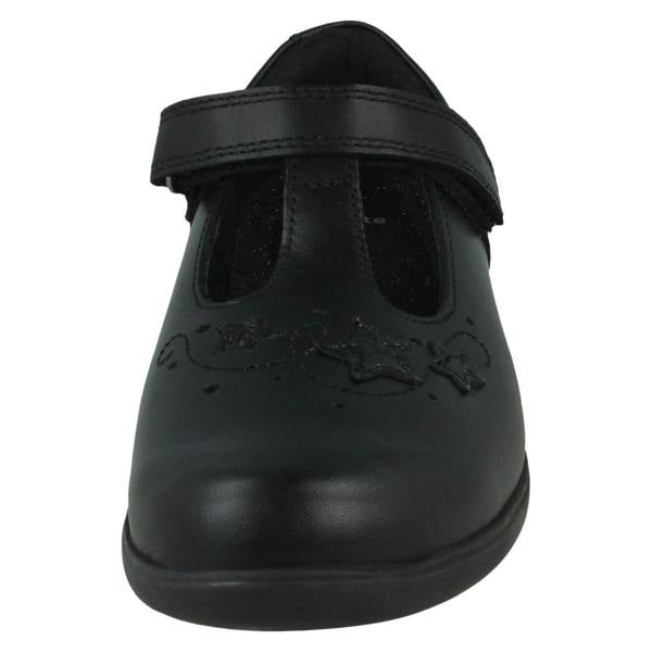 Start-rite Girls Startrite T-Bar School Shoes Star Jump