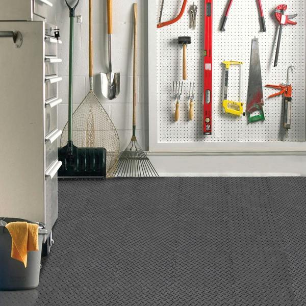 Nicoman Alpha Tile Interlocking Recycled Rubber Floor Tile 30cm x 30cm