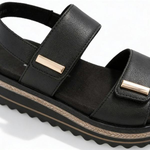 Remonte D0Q59 Ankle Strap Sandals in Black