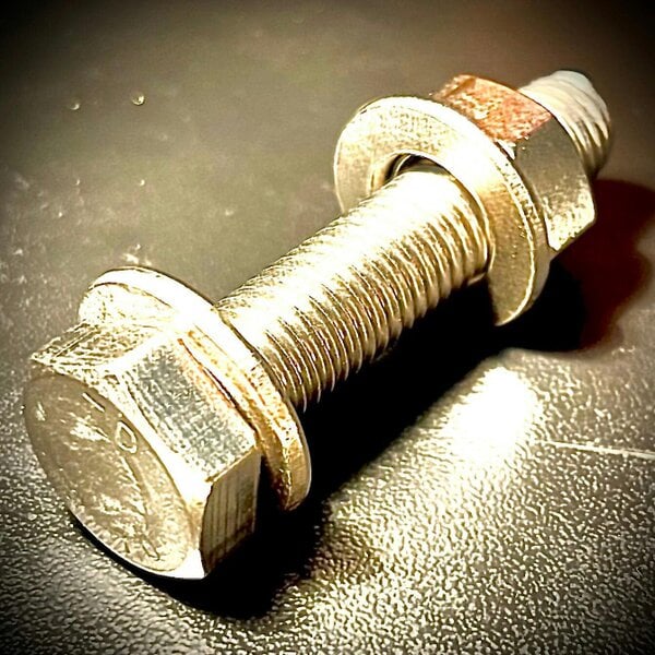 Fixaball M8 Hex Set Screw Bolt Nut Washers A2 304 Stainless