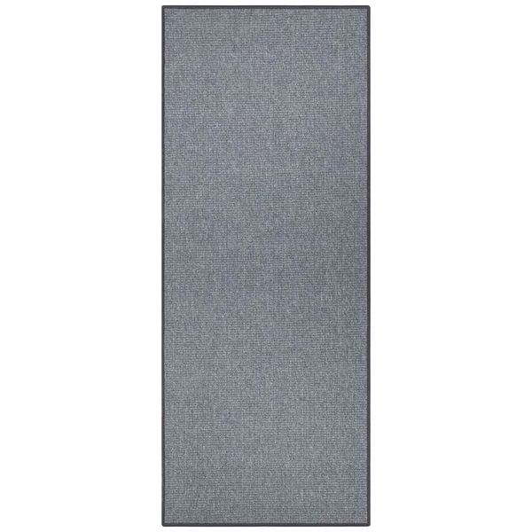Loop Runner Grey Rug – Non-Slip & Easy-Care