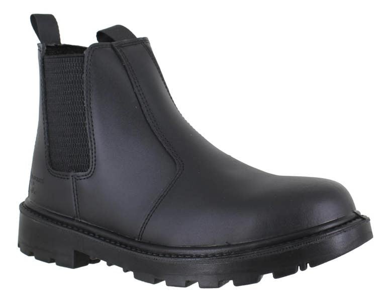 Grafters M808 Mens Classic Pull On Dealer Chelsea Safety Ankle Boots
