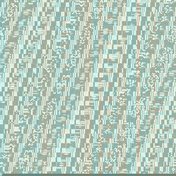 Joules Decorative Stripe Wallpaper | Duck Egg Blue / Cream