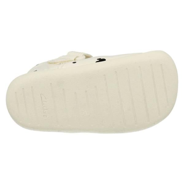 Clarks Girls Clarks Disney Detailed T-Bar Shoes Roamer Polka