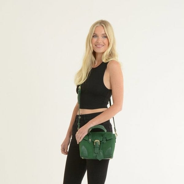 Ashwood Women's Suede Mini Leather Shoulder Bag