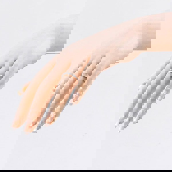 T. H. Baker 9ct White Gold 0.33ct Mixed Cut Lab Grown Diamond Half Eternity Ring LGR43796-33