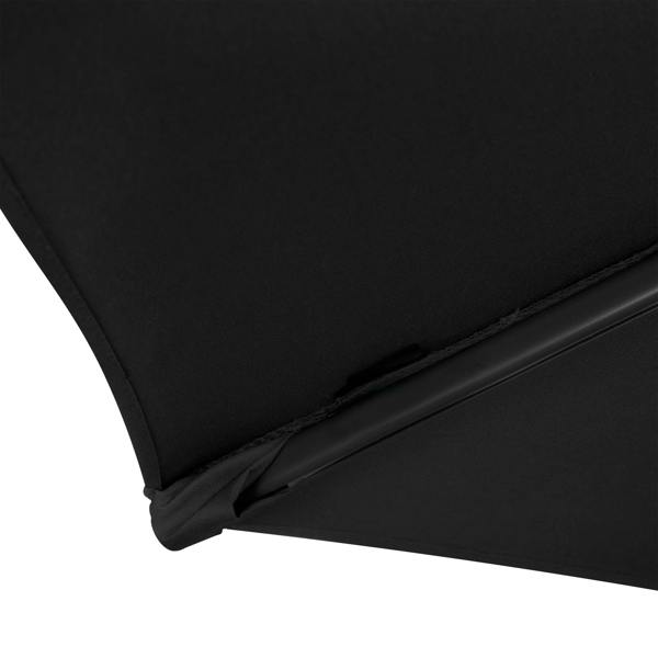 Jardi Cantilever Parasol 3m With Full Fan Base – Black