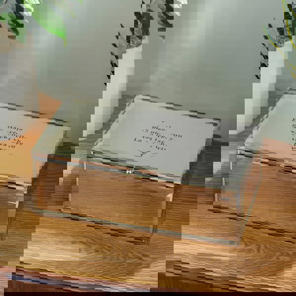 Personalised Memento Company Personalised Heart Mirrored Jewellery Box