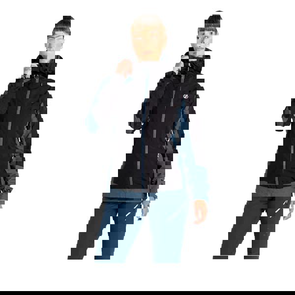 Dare 2B Womens/Ladies Traversing Waterproof Jacket - Black/Orion