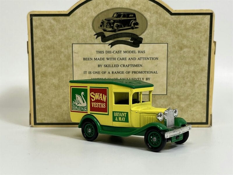 MCSlots Model A Van 1934 Swan Vestas Days Gone Lledo SVDG01D B2