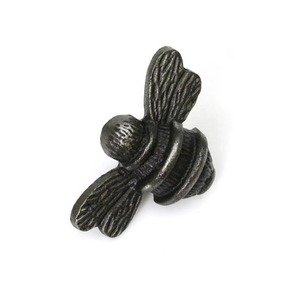 Antique Cast Iron Honey Bee Cupboard Knob