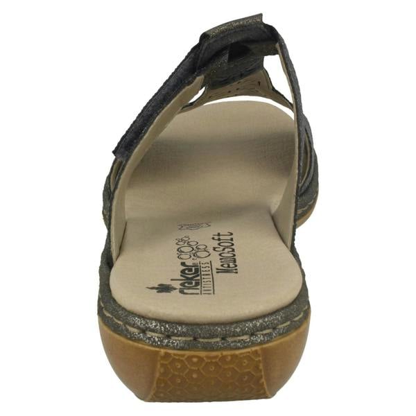 Rieker Ladies Rieker Diamante Cut Out Sandal 65950